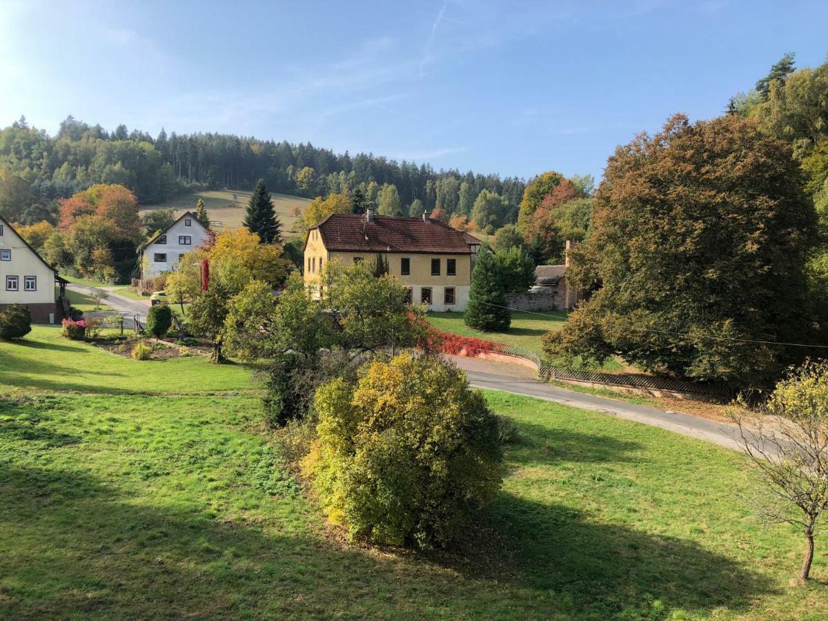 فندق Zum Waldfrieden Neuhof  المظهر الخارجي الصورة